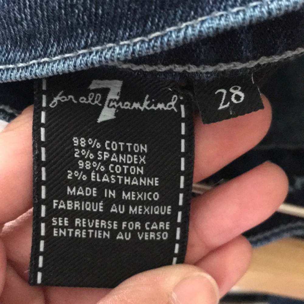 7 for all mankind slimmy jeans - Picture 4 of 5